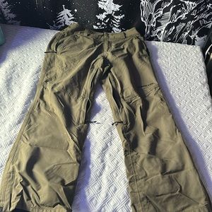 Armada Ski Pants Olive Colored